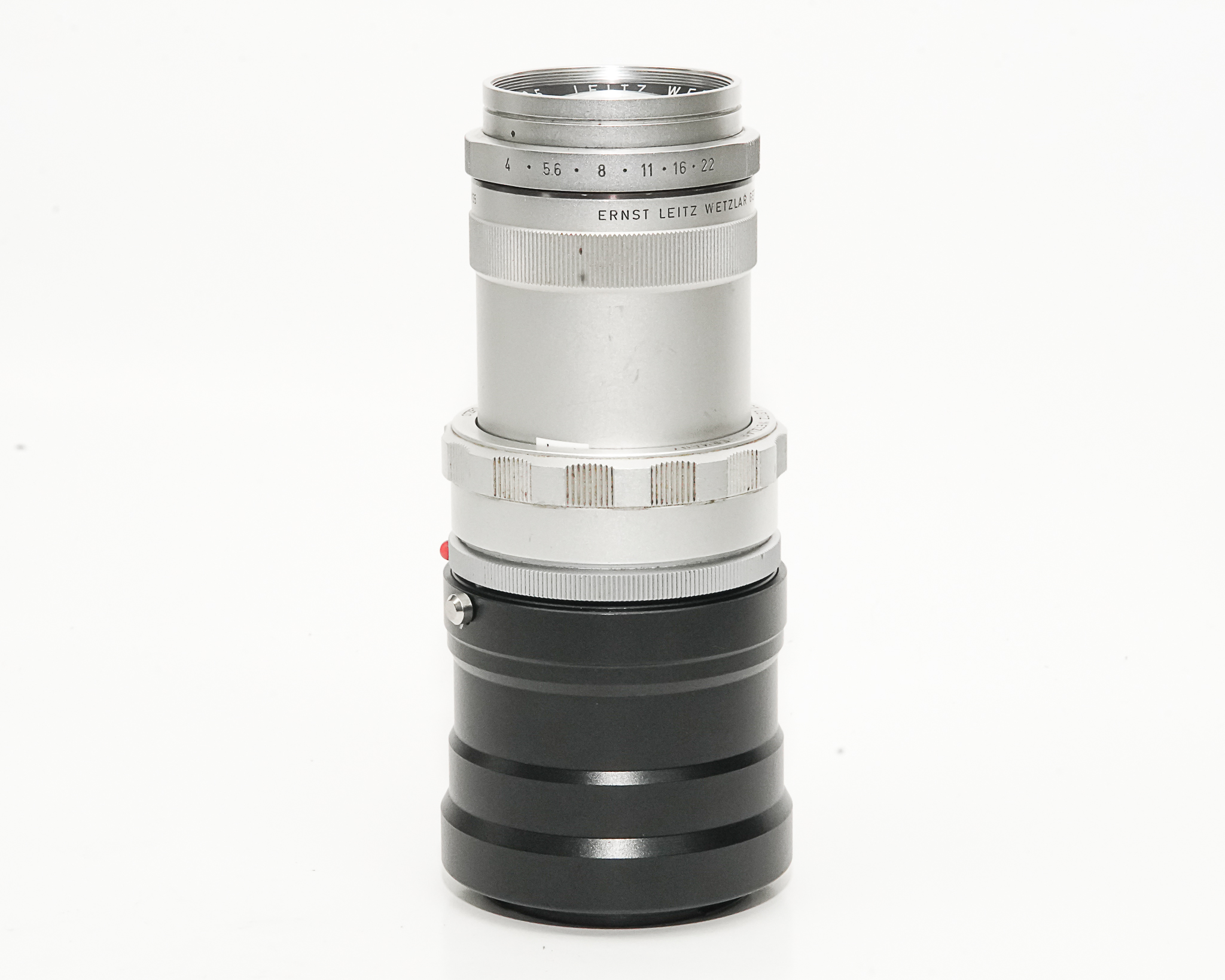 135/4 Elmar  (ライカレンズ)　Sony Nex/E マウント付   丸々の真円絞り 90%の画像