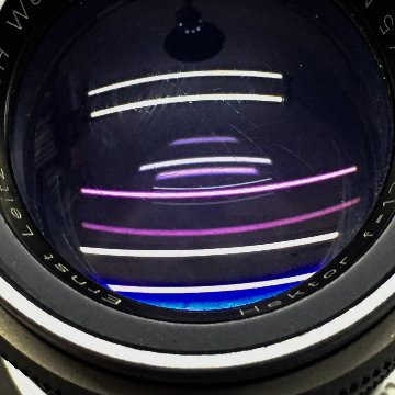 135/4 Elmar  (ライカレンズ)　Sony Nex/E マウント付   丸々の真円絞り 90%の画像