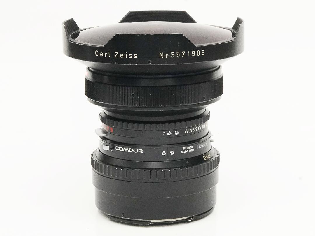 30/3.5 Distagon (Cレンズ) ハッセルブラッド Vシリーズ用  シンクロコンパーMXVシャッター付 革レンズケース付の画像