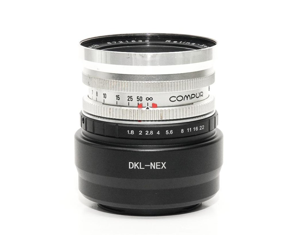 50/1.9   Retina-Xenon　Schneider-Kreuznach　Germany　Sony/E マウントアダプタ付の画像
