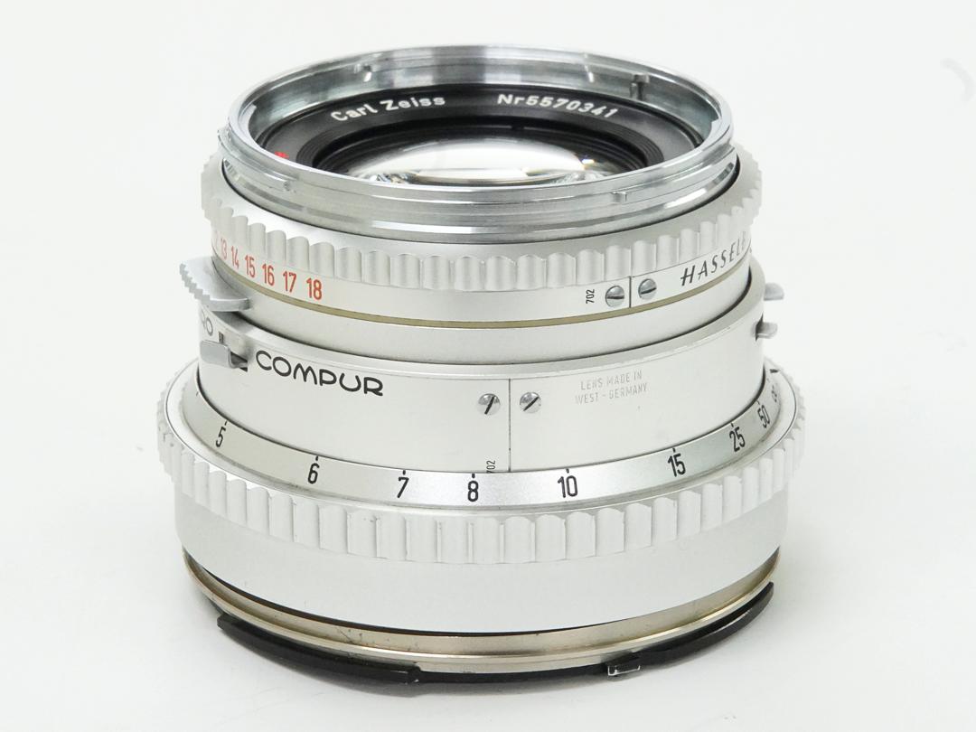 80/2.8 Planar (Cレンズ)　T☆ レアモノ  ハッセルブラッド Vシリーズ用  シンクロコンパーM.X.V. シャッター付 前後キャップ付 L#5570341の画像