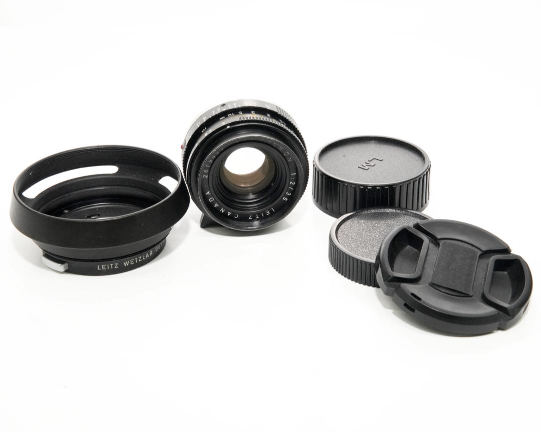 35/2 Summicron  SN.2619423  Made in Canada  距離計連動の画像
