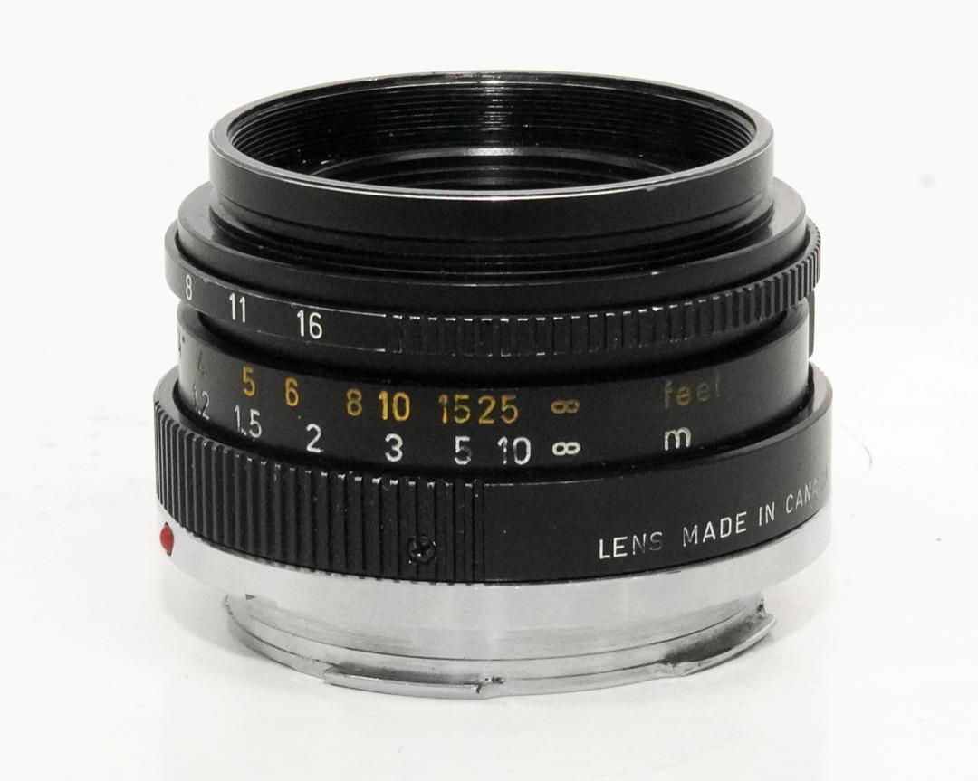 35/2 Summicron  SN.2619423  Made in Canada  距離計連動の画像