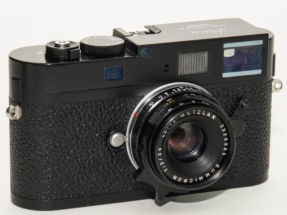 35/2 Summicron  S/N.2329965、メタルレンズフード 42Φ(カブセ) 前後レンズキャップ Germany 距離計連動の画像