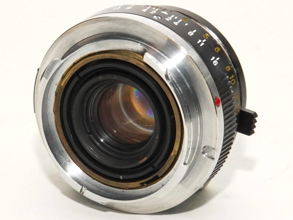 35/2 Summicron  S/N.2329965、メタルレンズフード 42Φ(カブセ) 前後レンズキャップ Germany 距離計連動の画像