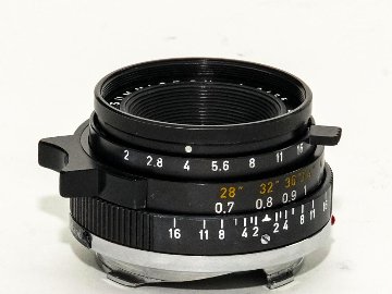 35/2 Summicron  S/N.2329965、メタルレンズフード 42Φ(カブセ) 前後レンズキャップ Germany 距離計連動の画像