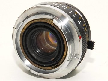 35/2 Summicron  S/N.2329965、メタルレンズフード 42Φ(カブセ) 前後レンズキャップ Germany 距離計連動の画像