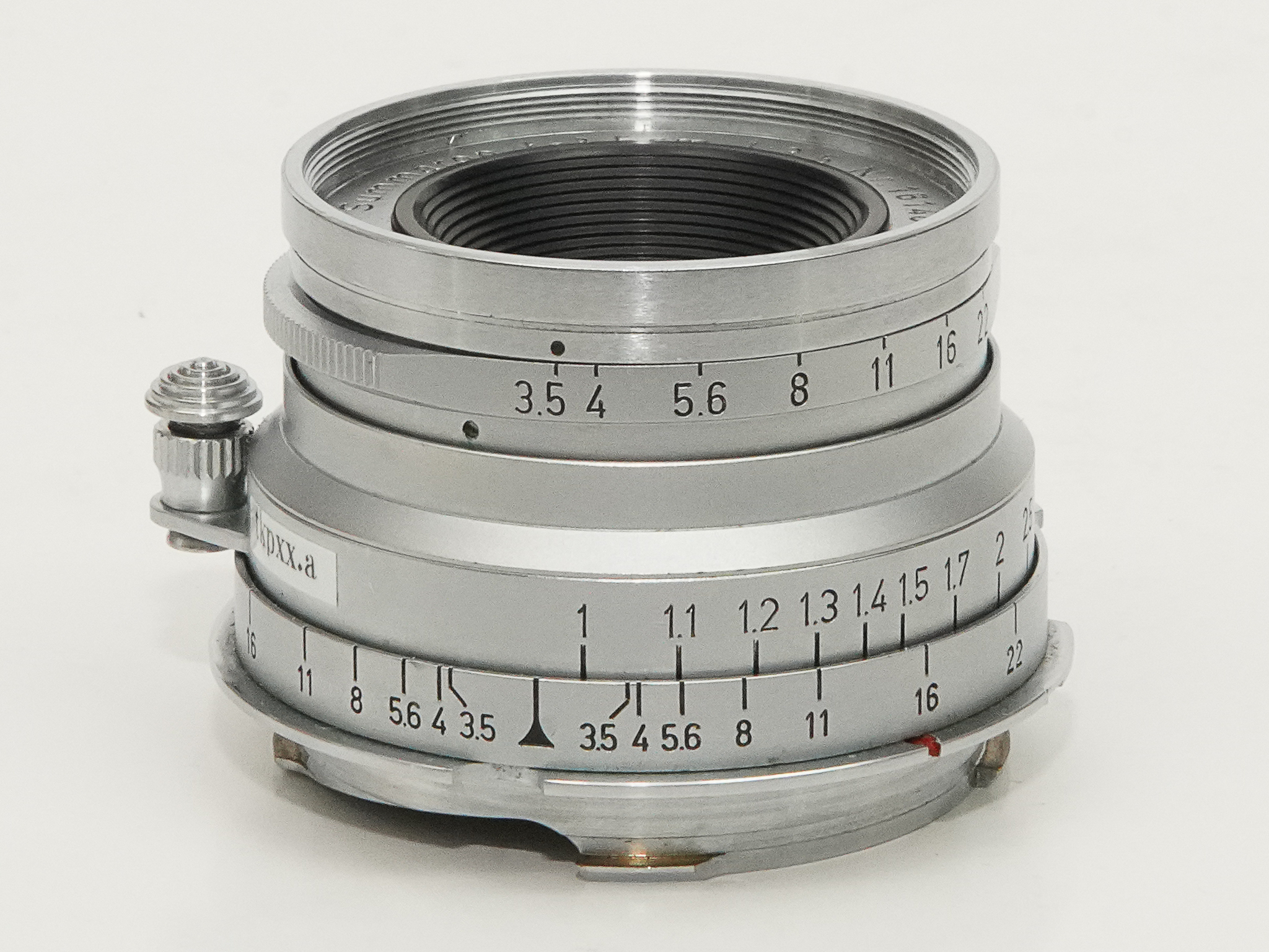 35/3.5  Summaron SN.1614025　Made in Germany   フィルターサイズE39　Leica M マウントの画像