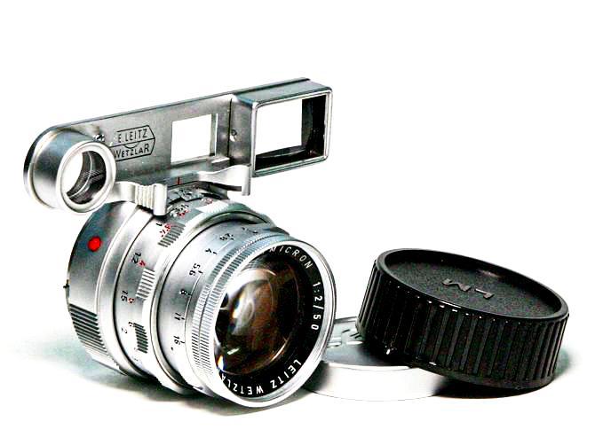 50/2 近接 SUMMICRON L#1764066 (made in Germany) ライカＭ用 前後キャップ付 接写アタッチメント(ヌーキー)付               1960年製造の画像