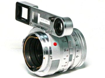 50/2 近接 SUMMICRON L#1764066 (made in Germany) ライカＭ用 前後キャップ付 接写アタッチメント(ヌーキー)付               1960年製造の画像