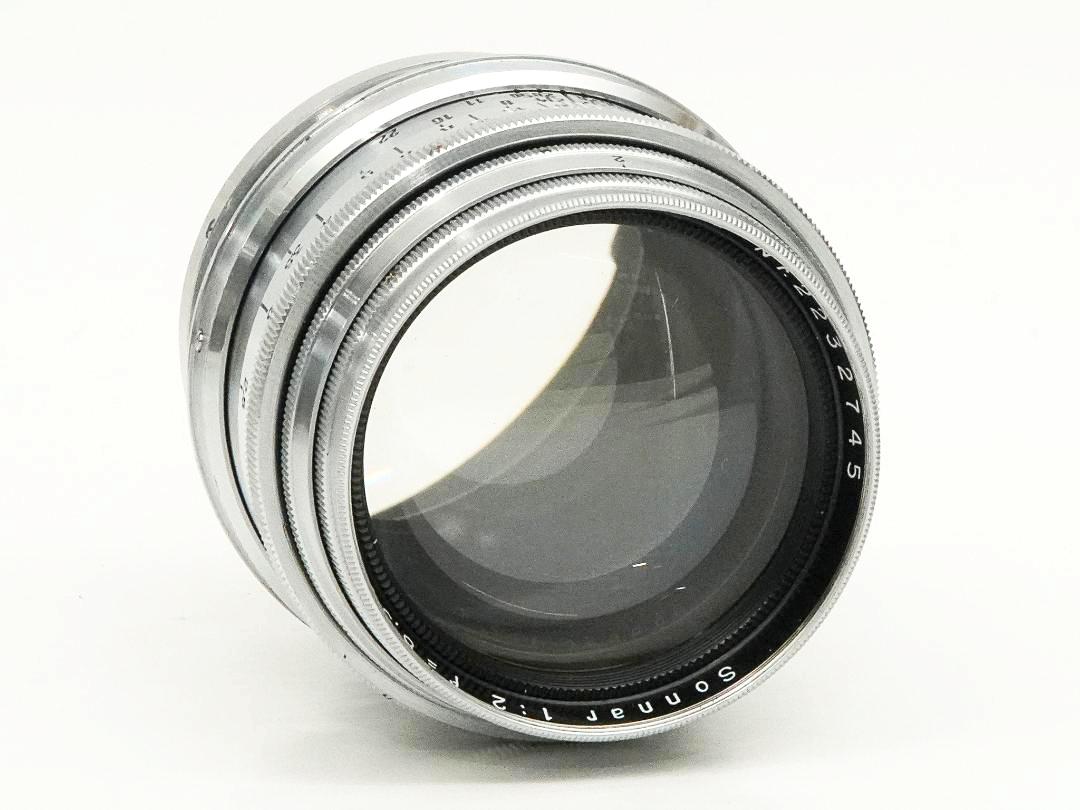 85/2 Sonnar Carl Zeiss Jena Contax/Rf   SN.2232745    真鍮鏡胴    距離計連動の画像