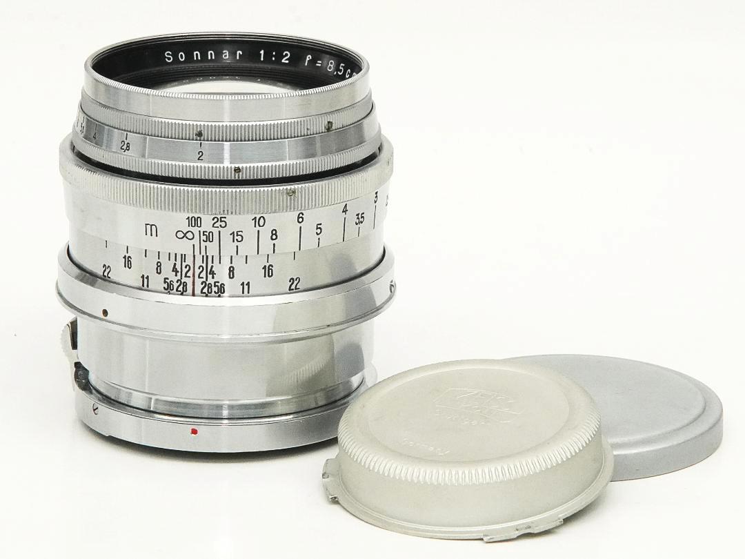 85/2 Sonnar Carl Zeiss Jena Contax/Rf   SN.2232745    真鍮鏡胴    距離計連動の画像