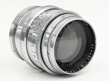 85/2 Sonnar Carl Zeiss Jena Contax/Rf   SN.2232745    真鍮鏡胴    距離計連動の画像