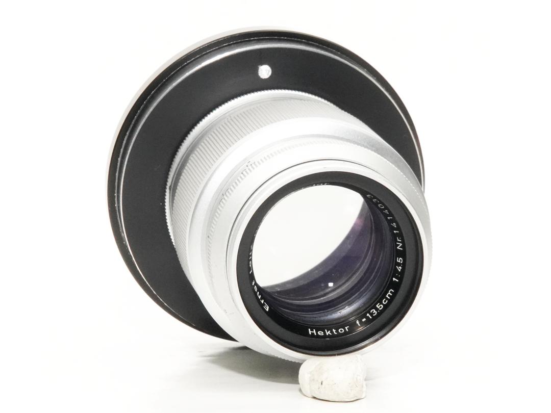 135/4.5 HEKTOR (Leitz-Wetzlar) V-シリーズ,ハッセルF用 （レンズ+マウントリング2個の販売）の画像