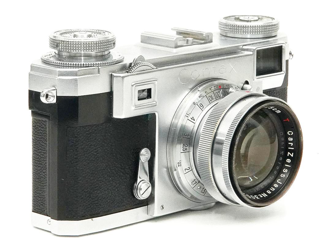 Contax ⅡA 50/1.5 Sonnar T コーティング (Zeiss-Opton) 距離計連動  レンズ 85%　ボデー 90%の画像
