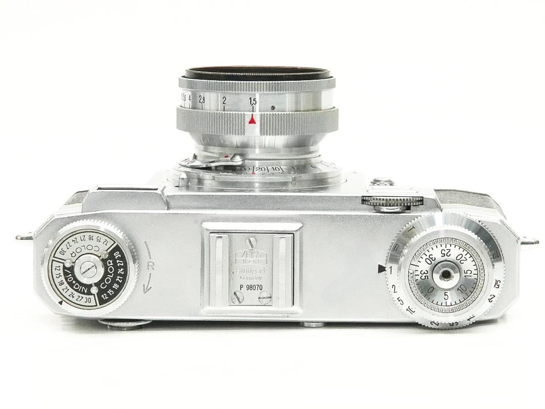 Contax ⅡA 50/1.5 Sonnar T コーティング (Zeiss-Opton) 距離計連動  レンズ 85%　ボデー 90%の画像