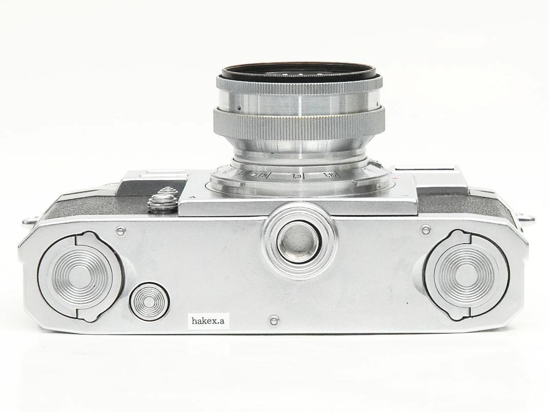 Contax ⅡA 50/1.5 Sonnar T コーティング (Zeiss-Opton) 距離計連動  レンズ 85%　ボデー 90%の画像