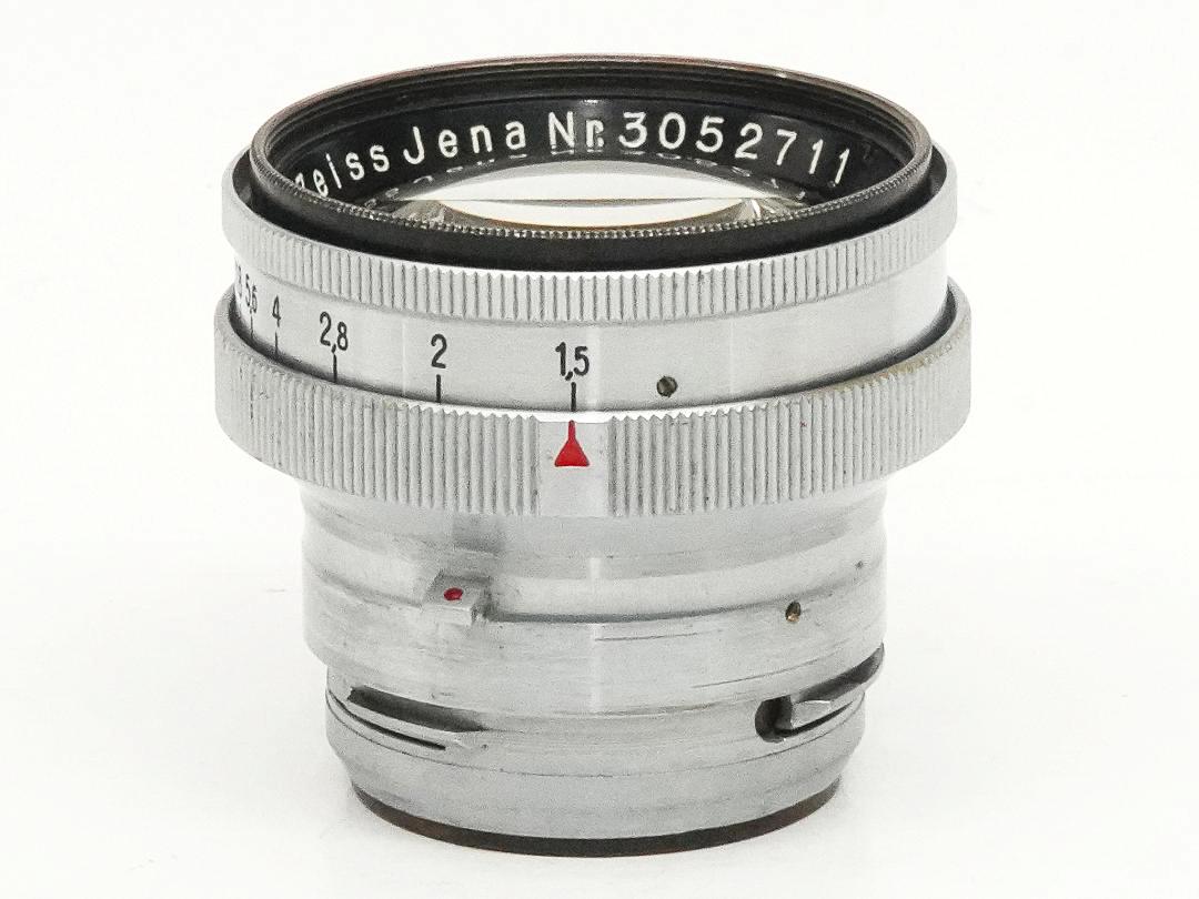 Contax ⅡA 50/1.5 Sonnar T コーティング (Zeiss-Opton) 距離計連動  レンズ 85%　ボデー 90%の画像