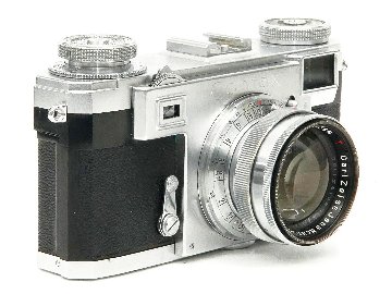 Contax ⅡA 50/1.5 Sonnar T コーティング (Zeiss-Opton) 距離計連動  レンズ 85%　ボデー 90%の画像