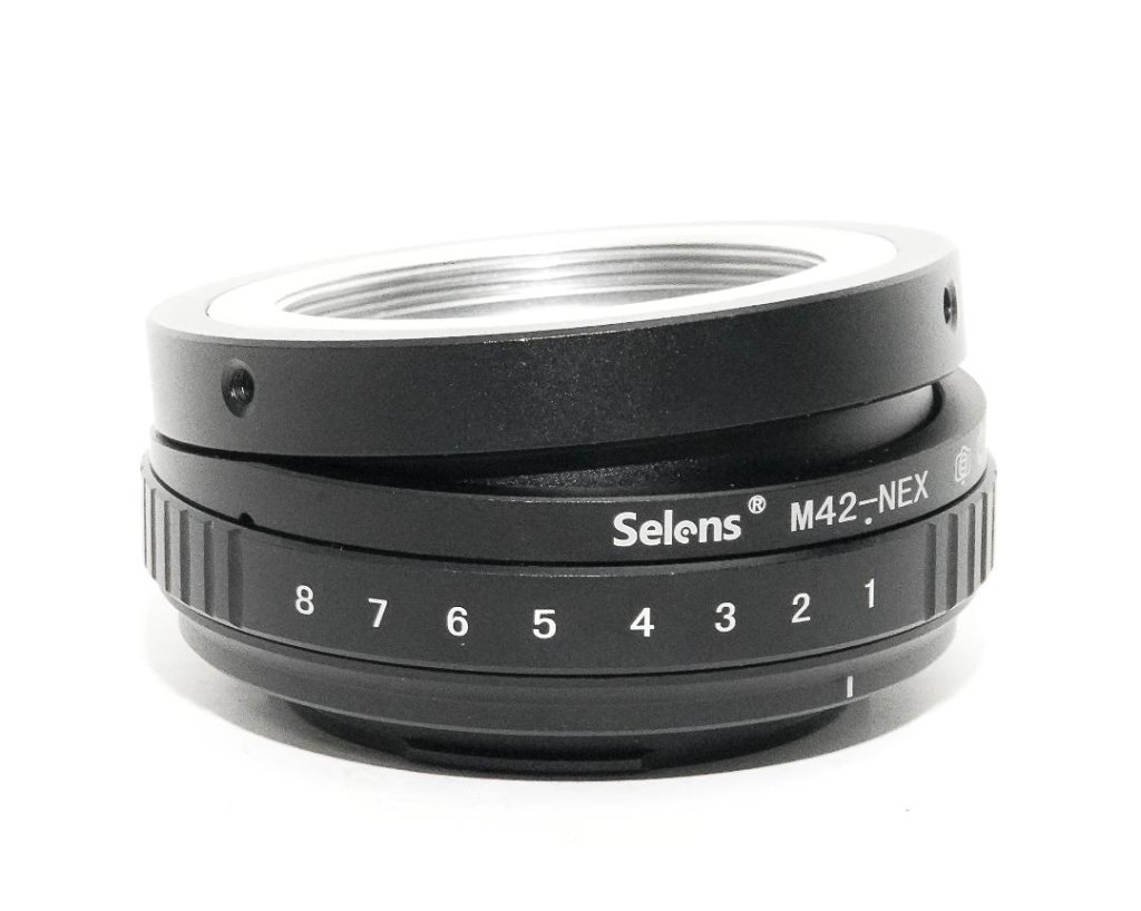 M42-SONY/E (M) , (M42のレンズを SONY/E カメラへ）チルト&シフト 撮影可能 ∞OKの画像