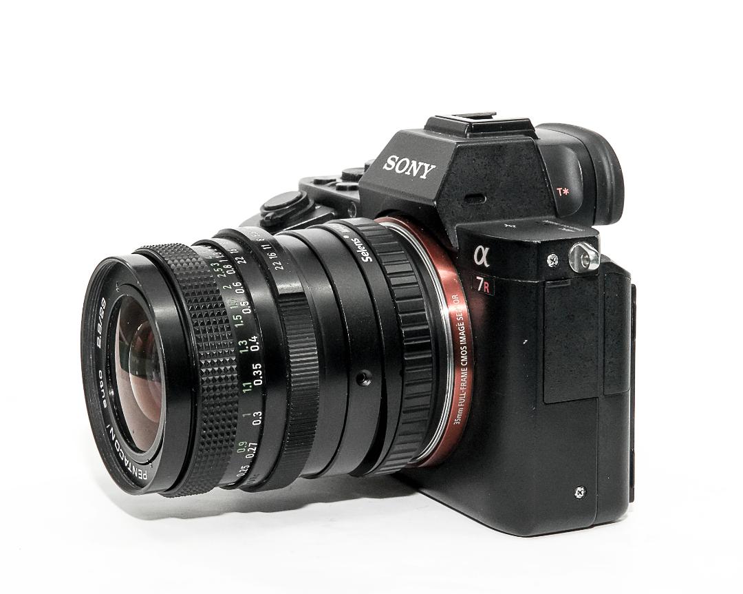 M42-SONY/E (M) , (M42のレンズを SONY/E カメラへ）チルト&シフト 撮影可能 ∞OKの画像