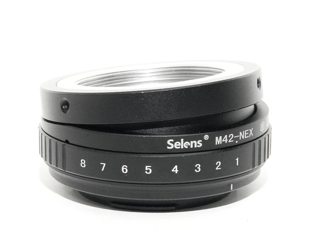 M42-SONY/E (M) , (M42のレンズを SONY/E カメラへ）チルト&シフト 撮影可能 ∞OKの画像