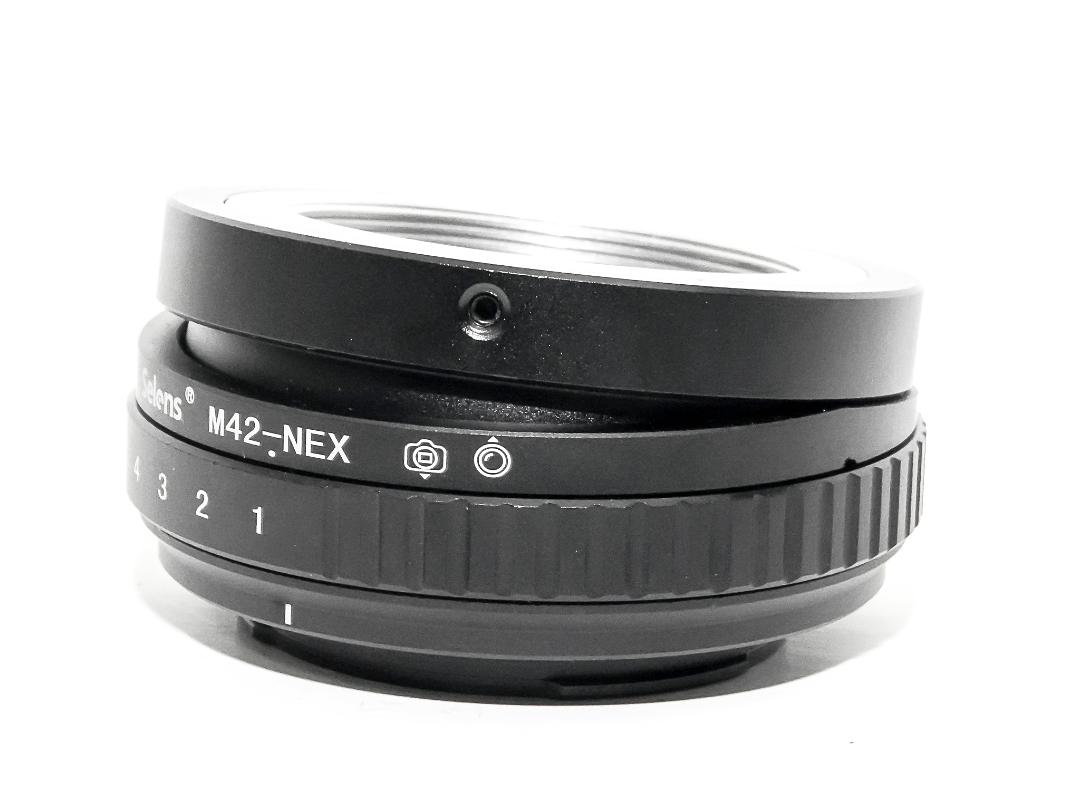 M42-SONY/E (M) , (M42のレンズを SONY/E カメラへ）チルト&シフト 撮影可能 ∞OKの画像