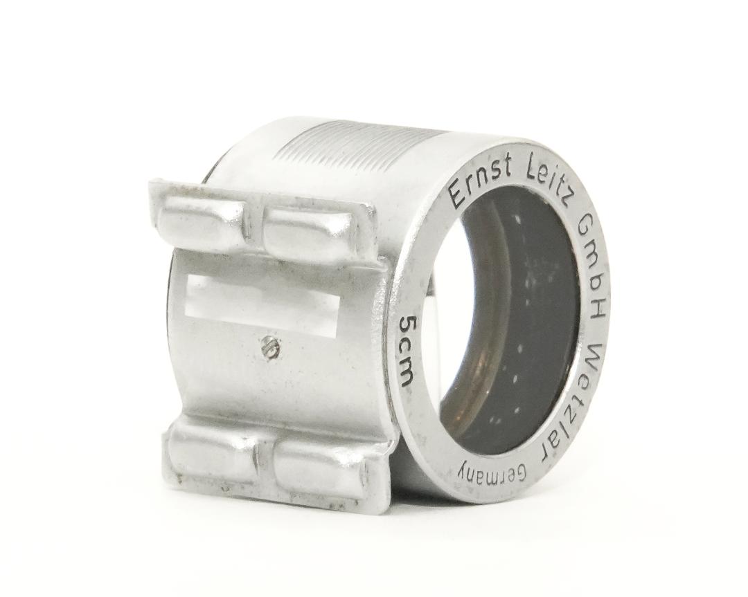 Leica 5cm 用 ファインダー、前期型、 SBOOI, Leitz 純正革ケース付の画像