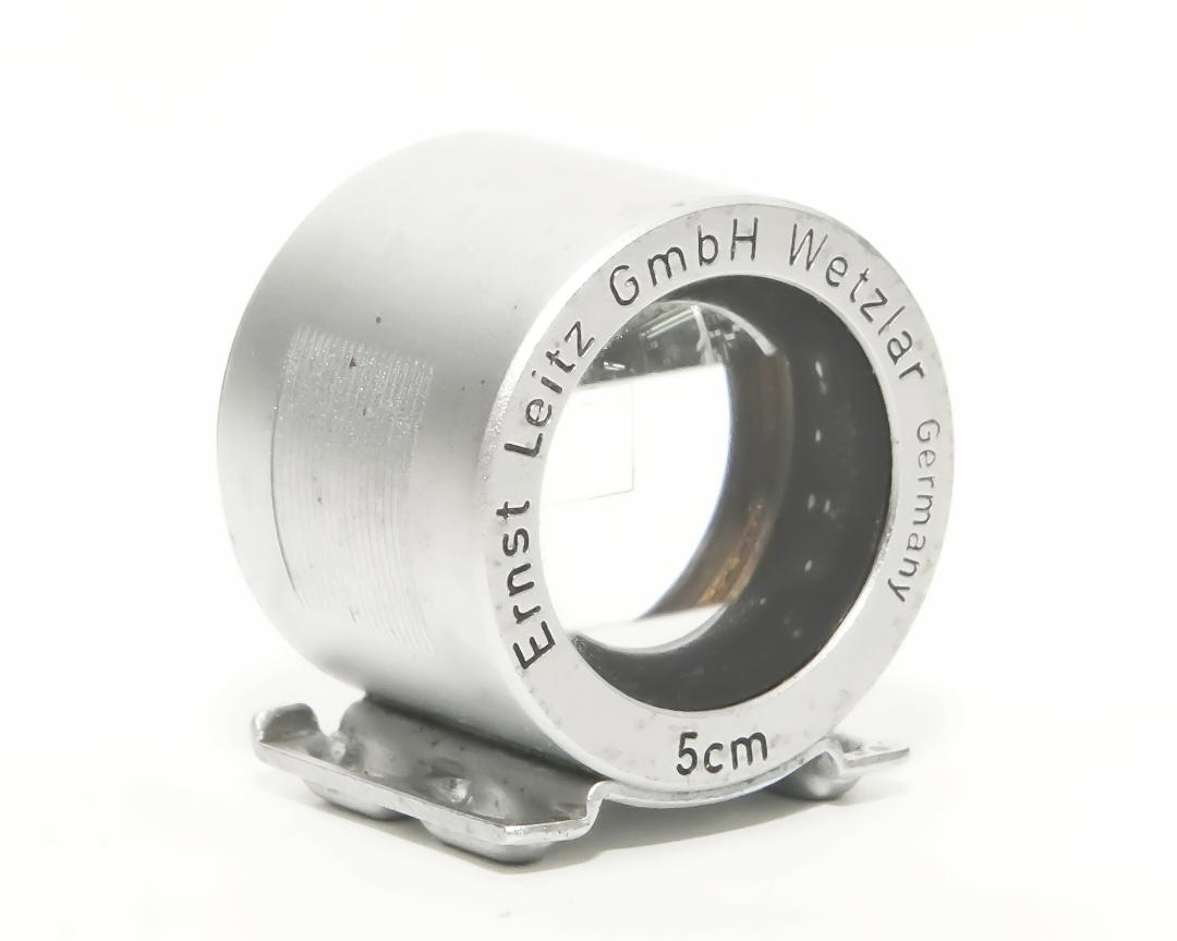 Leica 5cm 用 ファインダー、前期型、 SBOOI, Leitz 純正革ケース付の画像