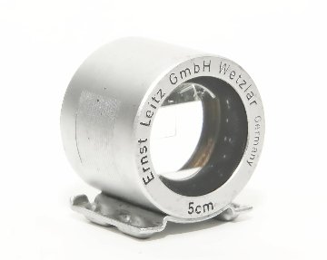 Leica 5cm 用 ファインダー、前期型、 SBOOI, Leitz 純正革ケース付の画像