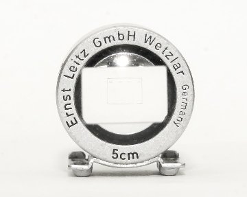 Leica 5cm 用 ファインダー、前期型、 SBOOI, Leitz 純正革ケース付の画像