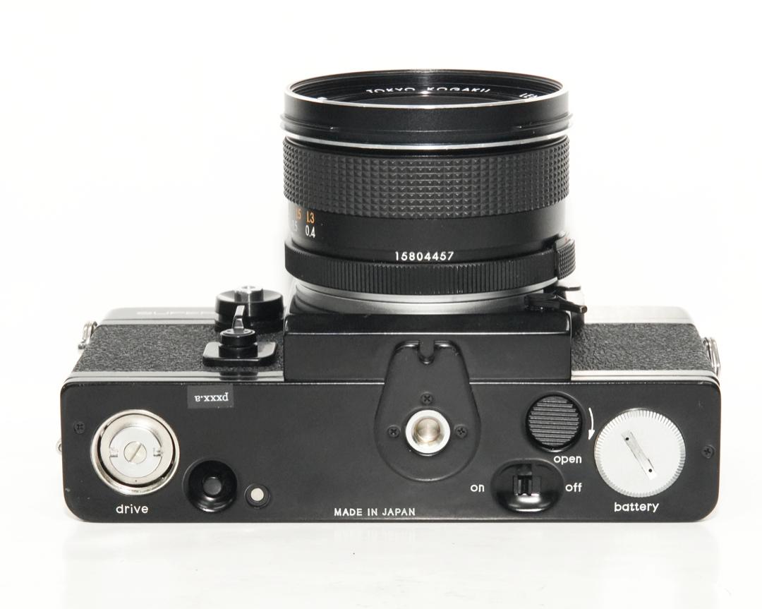 TOPCON SUPER DM + 50/1.8 TOPCOR RE GN セット 露出計良好 エキザクタマウント 東京光学･トプコン･トプコールの画像