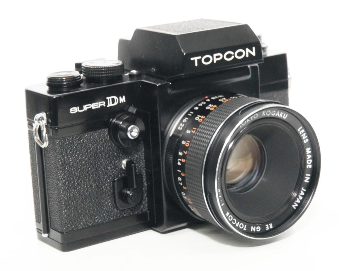 TOPCON SUPER DM + 50/1.8 TOPCOR RE GN セット 露出計良好 エキザクタマウント 東京光学･トプコン･トプコールの画像