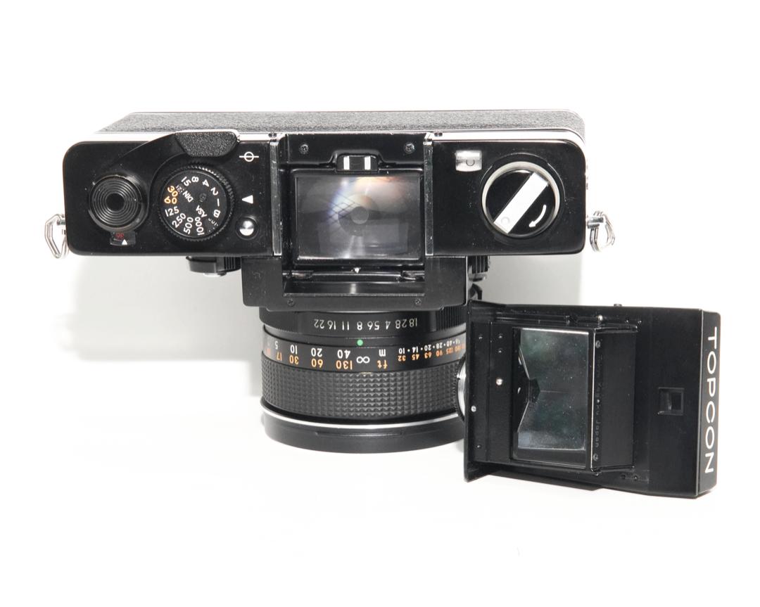 TOPCON SUPER DM + 50/1.8 TOPCOR RE GN セット 露出計良好 エキザクタマウント 東京光学･トプコン･トプコールの画像