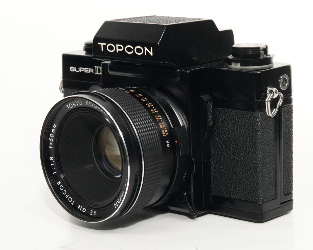TOPCON SUPER DM + 50/1.8 TOPCOR RE GN セット 露出計良好 エキザクタマウント 東京光学･トプコン･トプコールの画像