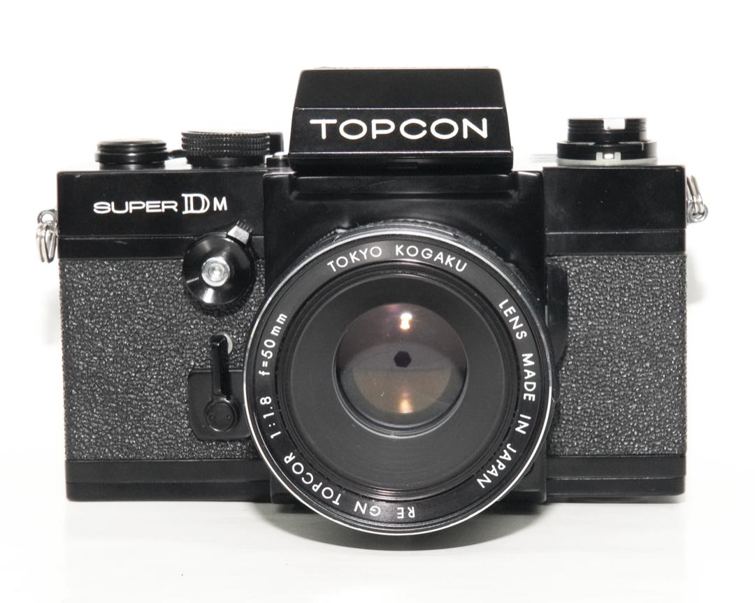 TOPCON SUPER DM + 50/1.8 TOPCOR RE GN セット 露出計良好 エキザクタマウント 東京光学･トプコン･トプコールの画像
