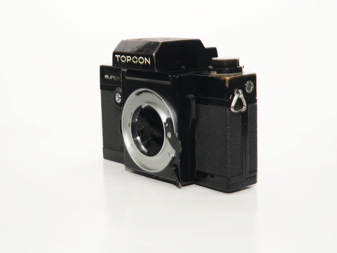 TOPCON SUPER DM + RE GN 50/1.8 TOPCOR セット 露出計良好 エキザクタマウント 東京光学 トプコールの画像