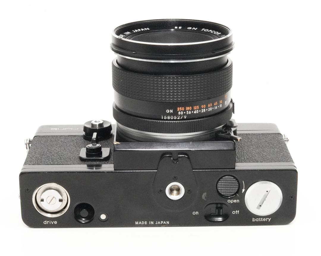 TOPCON SUPER DM + RE GN 50/1.8 TOPCOR セット 露出計良好 エキザクタマウント 東京光学 トプコールの画像