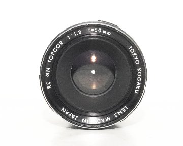 TOPCON SUPER DM + RE GN 50/1.8 TOPCOR セット 露出計良好 エキザクタマウント 東京光学 トプコールの画像