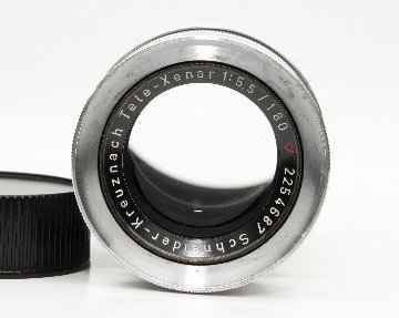 180/5.5 Tele-Xenar  無段階絞り（クリックレス）　Exakta マウントの画像