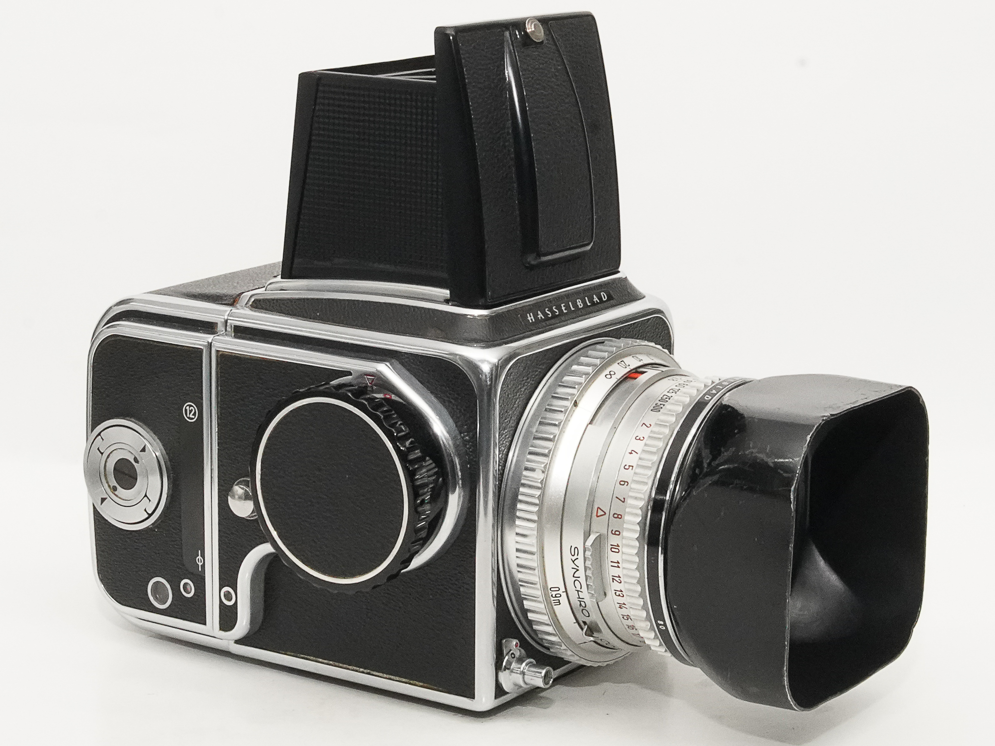 Hasselblad 500C  80/2.8 Planar (Cレンズ ) M-12マガジン スタンダード焦点板 ネックストラップ付 日本語使用説明書付(コピー)の画像
