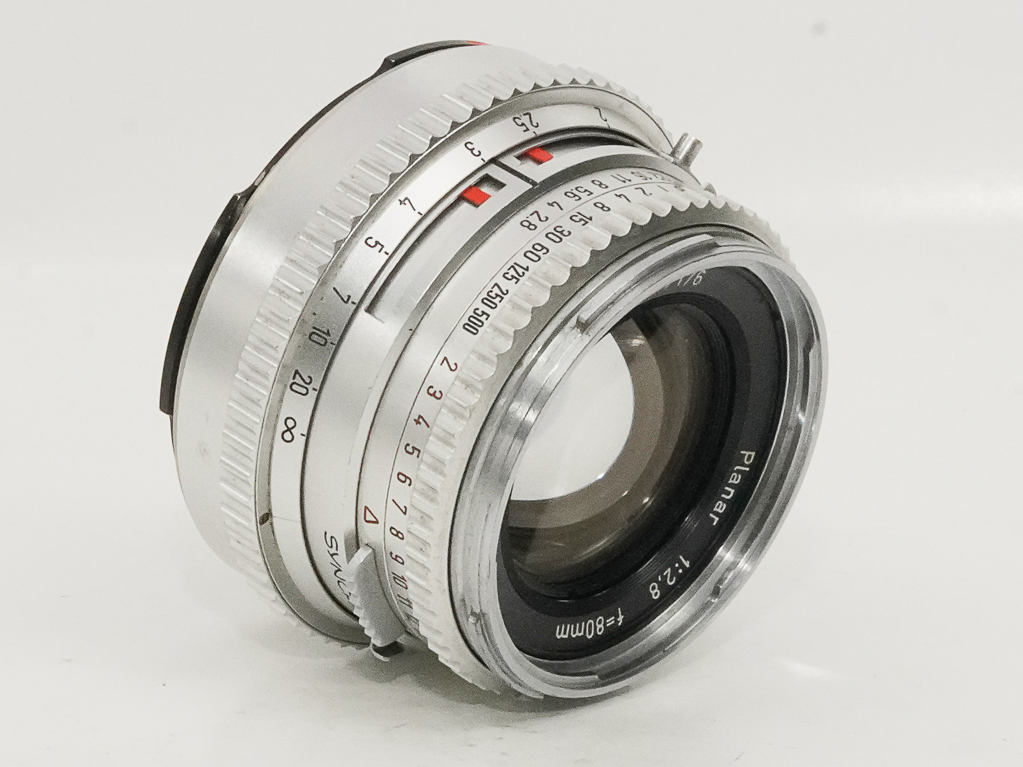 Hasselblad 500C  80/2.8 Planar (Cレンズ ) M-12マガジン スタンダード焦点板 ネックストラップ付 日本語使用説明書付(コピー)の画像