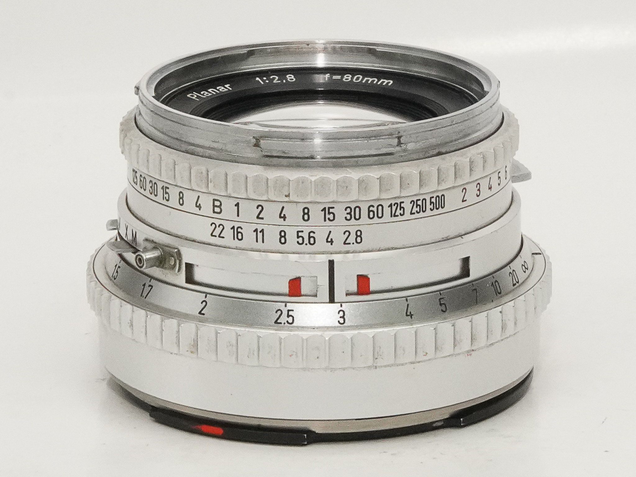 Hasselblad 500C  80/2.8 Planar (Cレンズ ) M-12マガジン スタンダード焦点板 ネックストラップ付 日本語使用説明書付(コピー)の画像