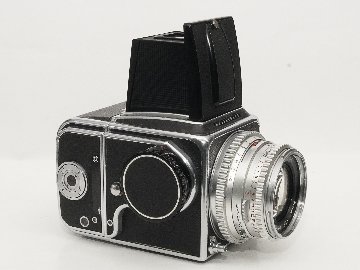 Hasselblad 500C  80/2.8 Planar (Cレンズ ) M-12マガジン スタンダード焦点板 ネックストラップ付 日本語使用説明書付(コピー)の画像