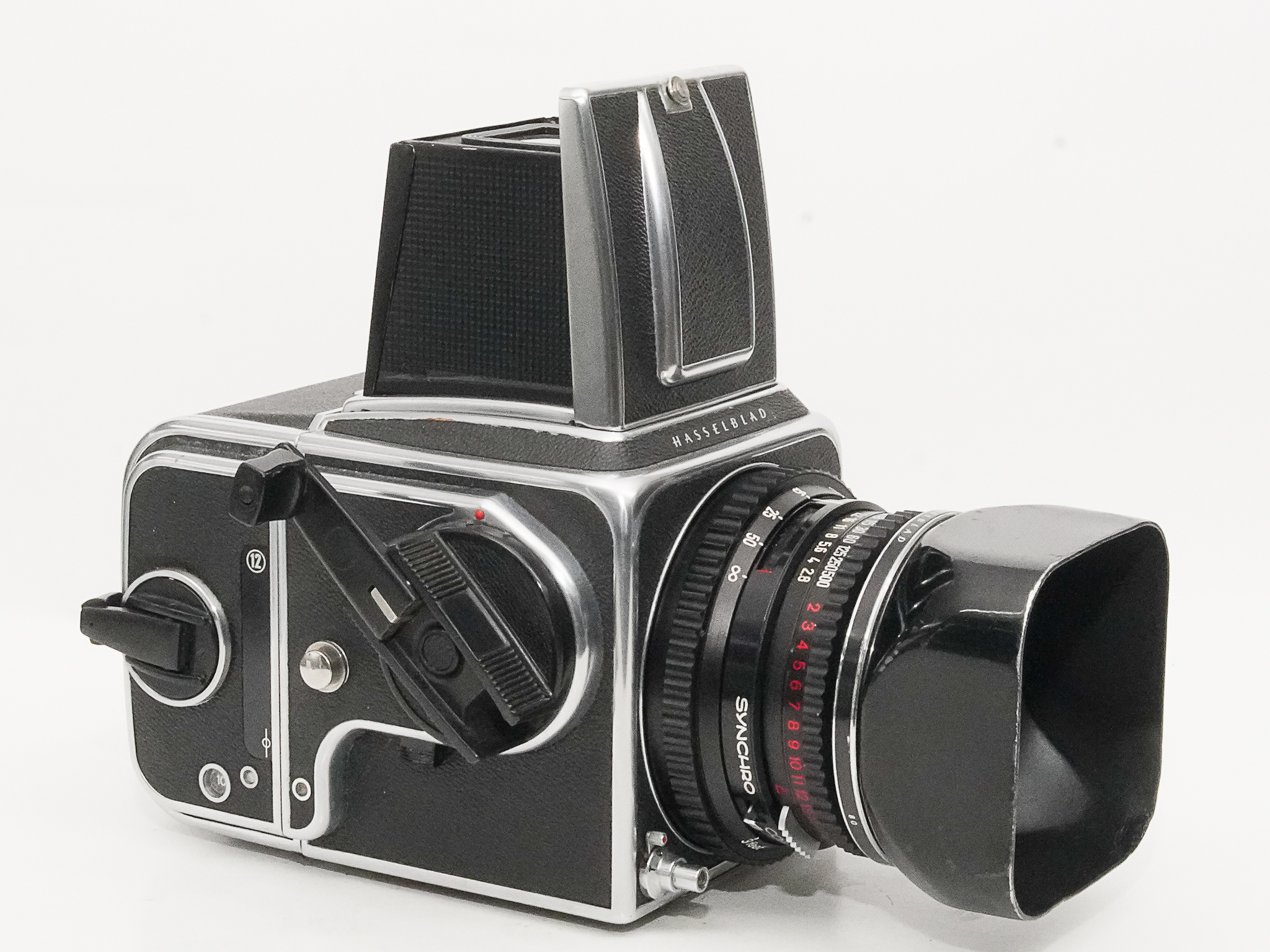 Hasselblad 500C/M  ,  80/2.8 Planar T☆ (Cレンズ ) M-12マガジン スタンダード焦点板 ネックストラップ付 日本語使用説明書付(コピー) の画像