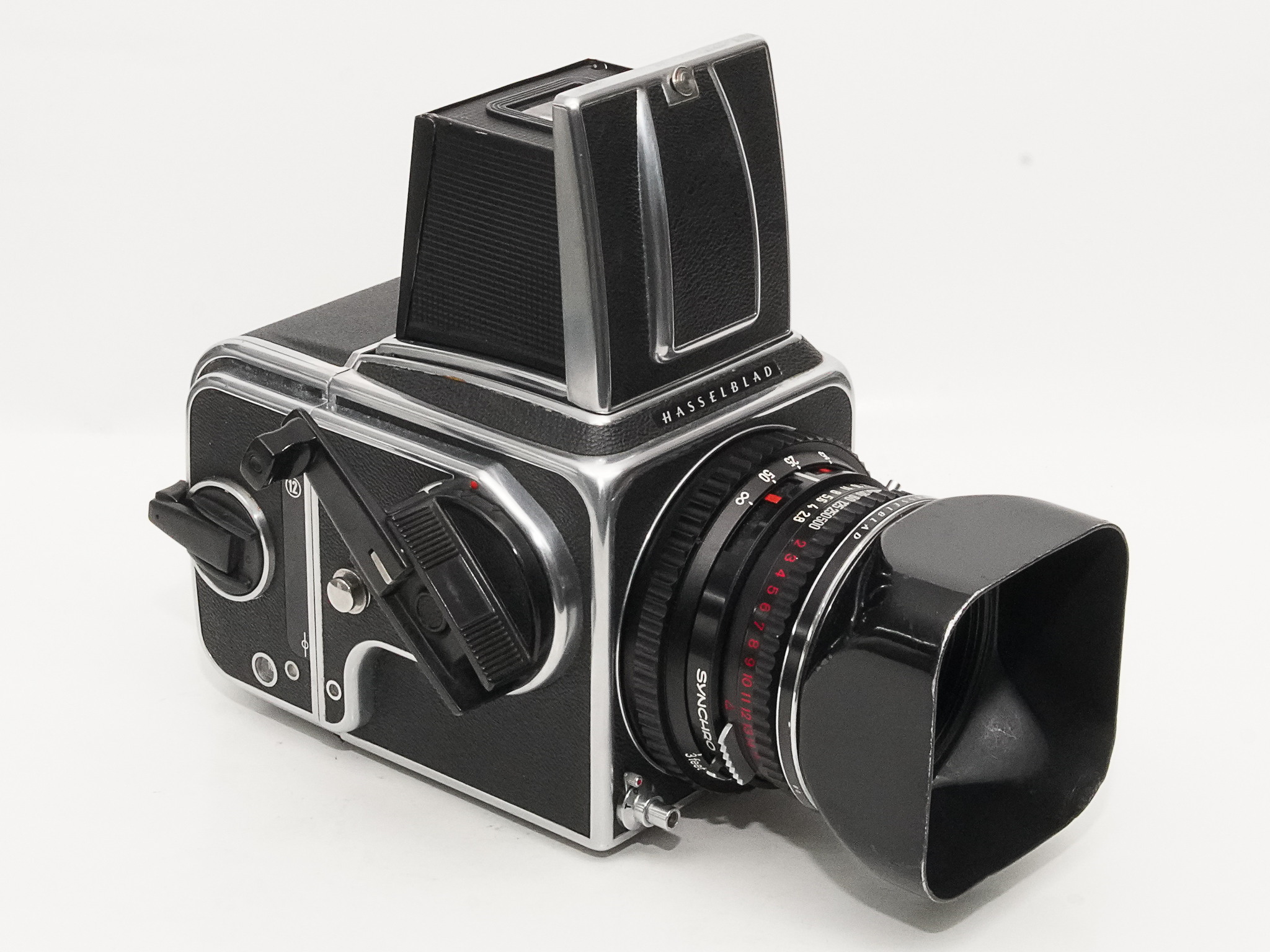 Hasselblad 500C/M  ,  80/2.8 Planar T☆ (Cレンズ ) M-12マガジン スタンダード焦点板 ネックストラップ付 日本語使用説明書付(コピー) の画像