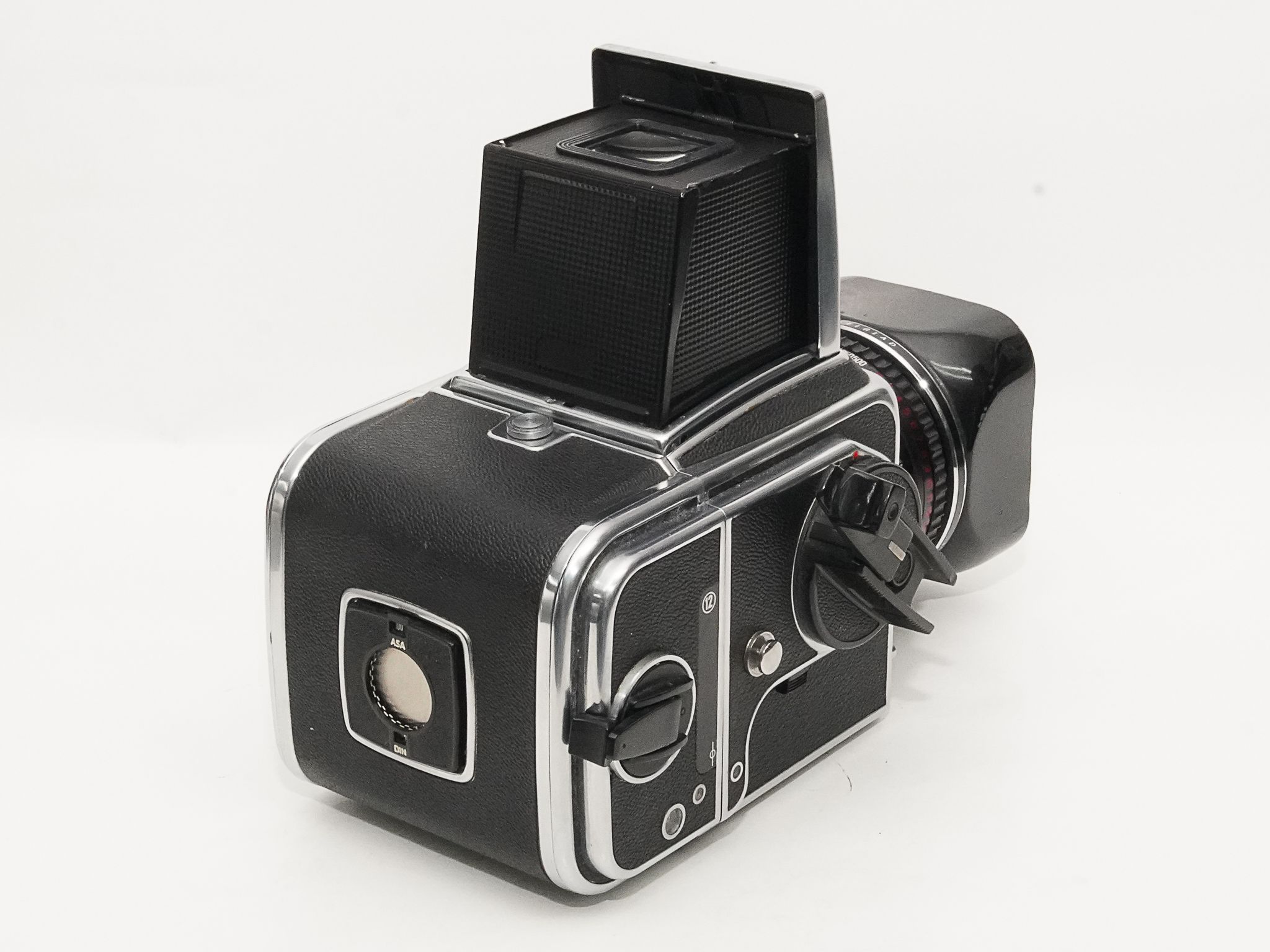 Hasselblad 500C/M  ,  80/2.8 Planar T☆ (Cレンズ ) M-12マガジン スタンダード焦点板 ネックストラップ付 日本語使用説明書付(コピー) の画像
