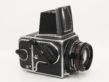 Hasselblad 500C/M  ,  80/2.8 Planar T☆ (Cレンズ ) M-12マガジン スタンダード焦点板 ネックストラップ付 日本語使用説明書付(コピー) の画像