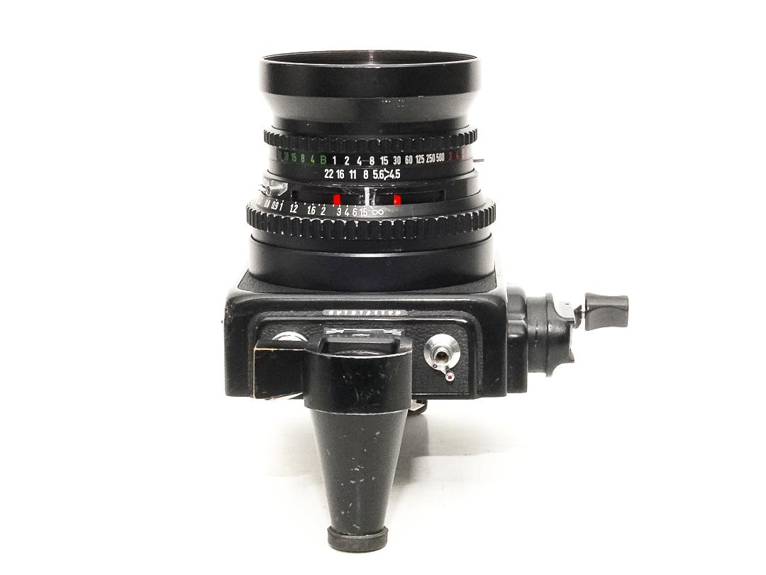 Hasselblad SWC 38/4.5 Biogon T ☆ (C-レンズ） ビューファインダー付き(メタル) ネックストラップ付 メタルレンズフード付 (フードキャップ付) の画像