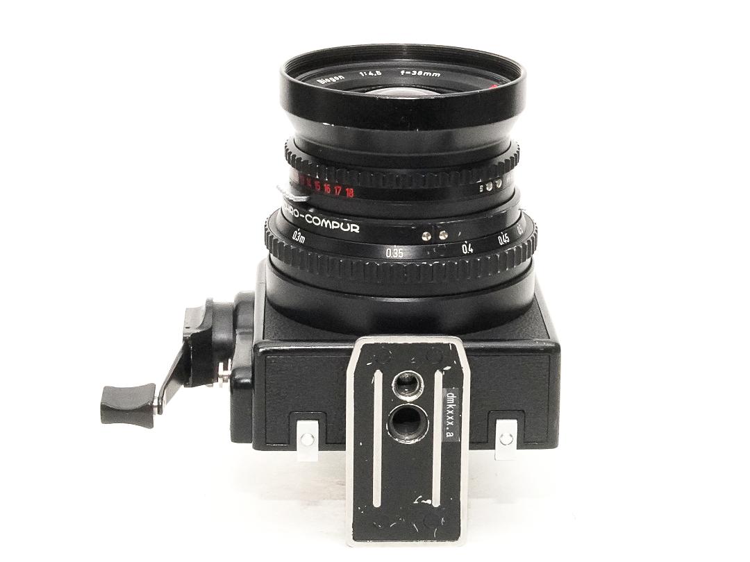 Hasselblad SWC 38/4.5 Biogon T ☆ (C-レンズ） ビューファインダー付き(メタル) ネックストラップ付 メタルレンズフード付 (フードキャップ付) の画像
